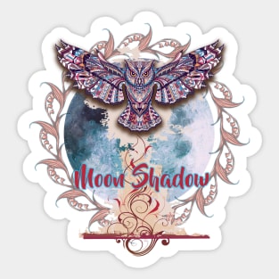 Moon Shadow Sticker